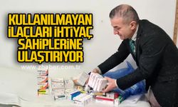 Kullanılmayan ilaçları ihtiyaç sahiplerine ulaştırıyor