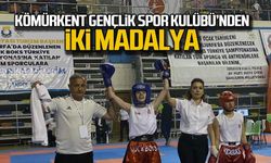 Kömürkent Gençlik Spor Kulübü’nden iki madalya