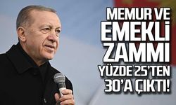 Memur ve emekli zammı yüzde 25'ten 30'a çıktı!