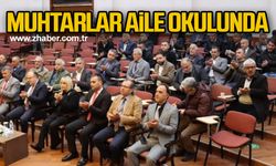 MUHTARLAR AİLE OKULUNDA