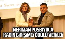 Neriman Posbıyık'a Kadın Girişimci Ödülü Verildi