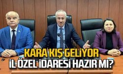 Kara kış geliyor... Zonguldak İl Özel İdaresi hazır mı?