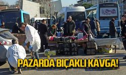 Soğuksu'da bıçaklı kavga! Pazarcı yaralandı!