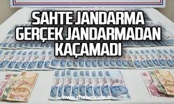 SAHTE JANDARMA GERÇEK JANDARMADAN KAÇAMADI