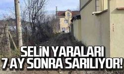 Gökçebey'de selin yaraları 7 ay sonra sarılıyor!