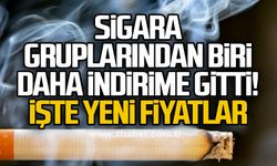 Sigara gruplarından biri daha indirime gitti! İşte yeni fiyatlar