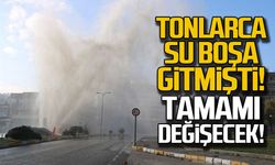 Tonlarca su boşa gitmişti... Çalışmalar başladı!