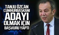Bolu Belediye Başkanı Tanju Özcan Cumhurbaşkanı adayı olmak için başvuru yaptı