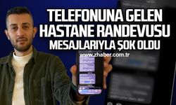 Telefonuna gelen hastane randevusu mesajlarıyla şok oldu