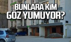 Zonguldak’ta apartmanlarda tepki çeken düzenleme!