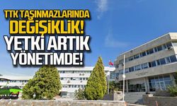 TTK taşınmazlarında değişiklik! Yetki artık yönetimde!