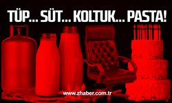Tüp… Süt… Koltuk… Pasta!
