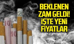 Beklenen zam geldi işte yeni fiyatlar