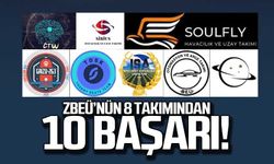 ZBEÜ'nün 8 takımından 10 başarı