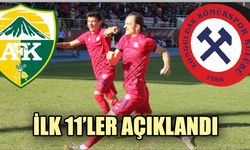 Adıyamanspor FK-Z. Kömürspor maçında 11’ler belli oldu…