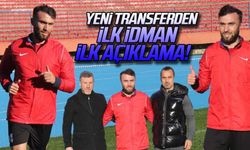 Yeni transferden ilk idman ilk açıklama!