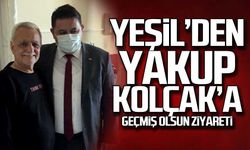 Yeşil'den Yakup Kolçak'a geçmiş olsun ziyareti
