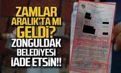 Zonguldak'ta su zammı tepkisi! "Haksız tutarlar iade edilsin!"