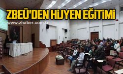 ZBEÜ'den hijyen eğitimi