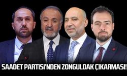 Saadet Partisi'nden Zonguldak çıkarması...