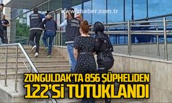 2022 yılında Zonguldak'ta uyuşturucudan 856 şüpheli yakalandı