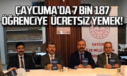 Çaycuma'da 7 bin 187 öğrenciye ücretsiz yemek!