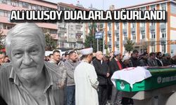Ali Ulusoy dualarla uğurlandı