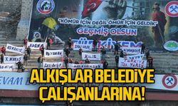 Alkışlar belediye çalışanlarına!