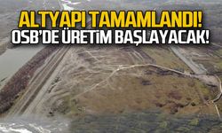 Çaycuma Sera OSB'de altyapı tamamlandı... Üretim başlayacak