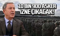 10 bin 900 askere sıla izni!