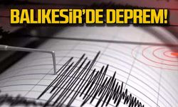 Balıkesir'de 4,6 şiddetinde deprem!