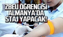 ZBEÜ öğrencisi Almanya'da staj yapacak!