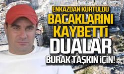 Zonguldaklı Burak Taşkın depremden sağ kurtuldu!