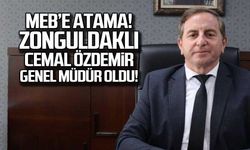 Zonguldaklı Cemal Özdemir MEB'e Genel Müdür oldu!