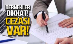 Beyanname vermeyen derneklere ceza kesilecek!