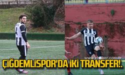 Çiğdemlispor'da iki transfer!