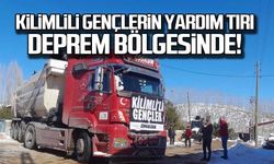Kilimlili gençlerin yardım tırı deprem bölgesinde