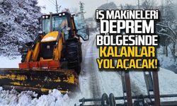 İş makineleri deprem bölgesinde... Kalanlar yol açacak!