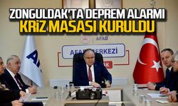 Zonguldak'ta deprem alarmı! Kriz masası kuruldu!