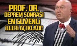 Prof. Dr. Ahmet Ercan Türkiye’deki en güvenli şehirleri sıraladı