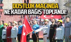 Dostluk maçında ne kadar bağış toplandı?