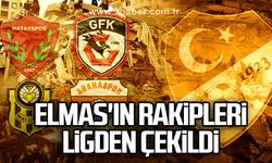 Elmas'ın rakipleri ligden çekildi.. 