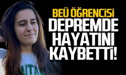 ZBEÜ öğrencisi Emine Kızılkaya depremde hayatını kaybetti