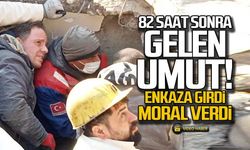 82 saat sonra kurtarıldı... Milletvekili böyle moral verdi!