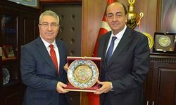 ERDEMİR Genel Müdürü Niyazi Aşkın Peker, Demirtaş'ı ziyaret etti