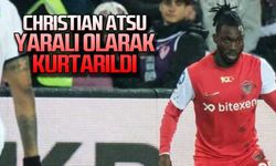 Futbolcu Christian Atsu yaralı olarak kurtarıldı
