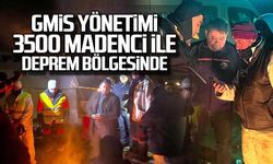 GMİS 3500 madenci ile deprem bölgesinde!