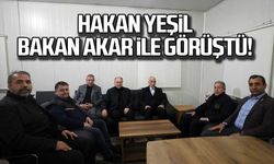 Hakan Yeşil Bakan Hulusi Akar ile görüştü