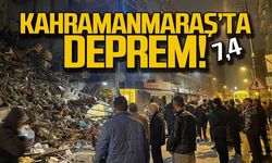Kahramanmaraş'ta 7.4 büyüklüğünde deprem Çok sayıda ölü ve yaralı var!