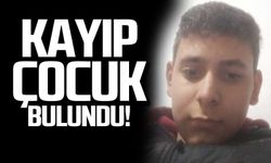 14 yaşındaki Zekeriya Özcan bulundu